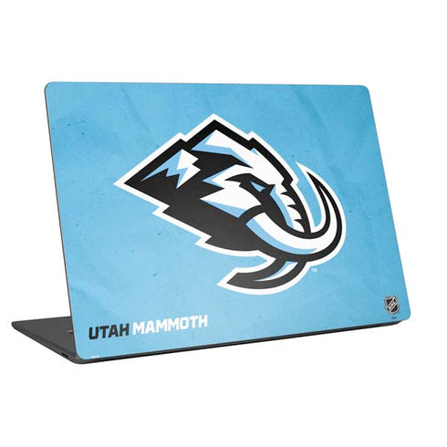 NHL Utah Mammoth Distressed Blue Universal Laptop 13in (10.6 x 7.6in) Skin